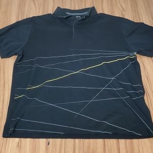 Hackett Aston Martin Racing Polo Shirt Size M Black Short Sleeve Pro London